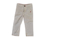 A White Casual Pants from PONEY in size 2T for girl. (Front View)