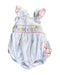 A White Sleeveless Bodysuits from Classic Whimsy in size 6-12M for girl. (Front View)