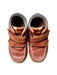A Brown Sneakers from Clarks in size 3T for boy. (Front View)