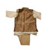 A Beige Pants Sets from Retykle in size 6-12M for boy. (Back View)