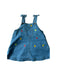 A Blue Overall Dresses from Mayoral in size 12-18M for girl. (Front View)