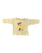 A Yellow Long Sleeve Tops from Bobo Choses in size 3-6M for girl. (Front View)