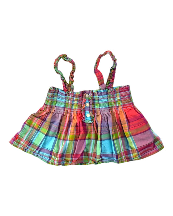 A Multicolour Sleeveless Tops from Polo Ralph Lauren in size 3T for girl. (Front View)