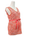 A Orange Sleeveless Dresses from Mamalicious in size M for maternity. (Back View)