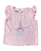 A Pink Sleeveless Tops from Peter Alexander in size 3-6M for girl. (Front View)
