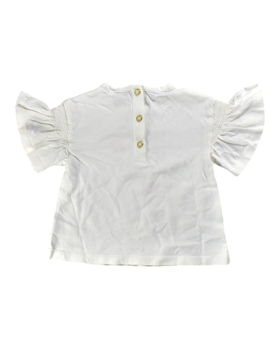 A White Short Sleeve Tops from Baker by Ted Baker in size 18-24M for girl. (Back View)