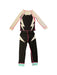 A Black Pyjama Sets from Retykle in size 4T for girl. (Back View)