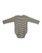 A Black Long Sleeve Bodysuits from Arket in size 6-12M for boy. (Back View)