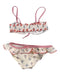 A White Swim Sets from Sunuva in size 6T for girl. (Back View)