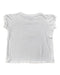 A White Short Sleeve Tops from Velveteen in size 4T for girl. (Back View)