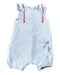 A Blue Sleeveless Rompers from Mothercare in size 3-6M for girl. (Front View)