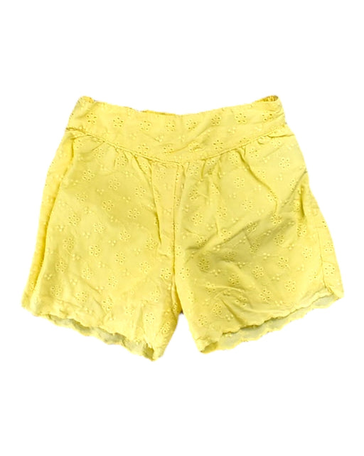 A Yellow Shorts from Mothercare in size 6-12M for girl. (Front View)