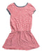 A Red Short Sleeve Dresses from Polo Ralph Lauren in size 5T for girl. (Back View)