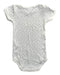 A White Short Sleeve Bodysuits from Petit Bateau in size 6-12M for neutral. (Back View)