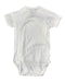 A White Short Sleeve Bodysuits from Petit Bateau in size 6-12M for neutral. (Back View)