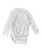 A White Long Sleeve Bodysuits from Petit Bateau in size 6-12M for neutral. (Back View)