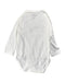 A White Long Sleeve Bodysuits from Petit Bateau in size 6-12M for neutral. (Back View)