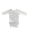 A White Long Sleeve Bodysuits from Petit Bateau in size Newborn for boy. (Back View)