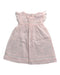 A Pink Sleeveless Dresses from Chloe in size 3-6M for girl. (Front View)
