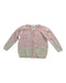 A Pink Cardigans from DOUUOD in size 6-12M for girl. (Front View)