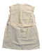 A Beige Sleeveless Dresses from Bonpoint in size 6T for girl. (Back View)