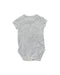 A Grey Rompers from Seed in size Newborn for neutral. (Back View)