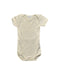 A Yellow Short Sleeve Rompers from Petit Bateau in size 0-3M for neutral. (Front View)