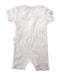 A Pink Short Sleeve Rompers from Purebaby in size 6-12M for girl. (Back View)