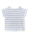 A White Short Sleeve Tops from Jacadi in size 12-18M for boy. (Back View)