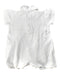 A White Short Sleeve Rompers from Mini La Mode in size 6-12M for boy. (Back View)