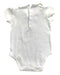 A White Short Sleeve Bodysuits from Jacadi in size 0-3M for neutral. (Back View)