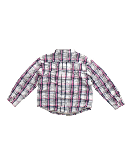 A Multicolour Long Sleeve Shirts from Chateau de Sable in size 4T for neutral. (Back View)