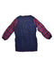 A Red Long Sleeve Dresses from Petit Bateau in size 8Y for girl. (Back View)