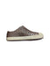 A Brown Slip Ons from Native Shoes in size 6T for neutral. (Back View)