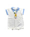 A White Short Sleeve Rompers from Moschino in size 6-12M for neutral. (Front View)