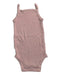 A Taupe Sleeveless Bodysuits from Jamie Kay in size 6-12M for neutral. (Back View)