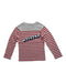 A Red Long Sleeve T Shirts from Monoprix in size 8Y for neutral. (Front View)