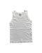 A White Sleeveless T Shirts from Petit Bateau in size 6T for neutral. (Front View)