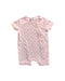 A Pink Short Sleeve Rompers from Bébé by Minihaha in size 0-3M for neutral. (Front View)