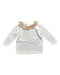 A White Long Sleeve Tops from Bonpoint in size 12-18M for girl. (Front View)