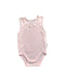 A Pink Sleeveless Bodysuits from Purebaby in size 3-6M for neutral. (Front View)