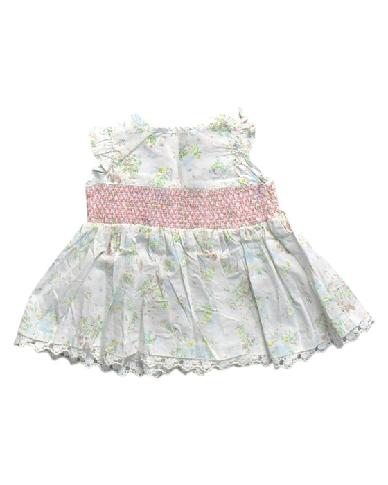 A Multicolour Sleeveless Dresses from Bébé by Minihaha in size 0-3M for girl. (Back View)