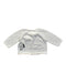 A White Cardigans from Hanna Andersson in size 3-6M for neutral. (Back View)