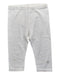 A White Leggings from Hakka in size 5T for girl. (Front View)