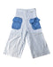 A Blue Casual Pants from Jessie and James in size 8Y for girl. (Front View)