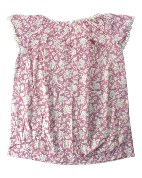 A Pink Sleeveless Tops from Bonpoint in size 8Y for girl. (Back View)