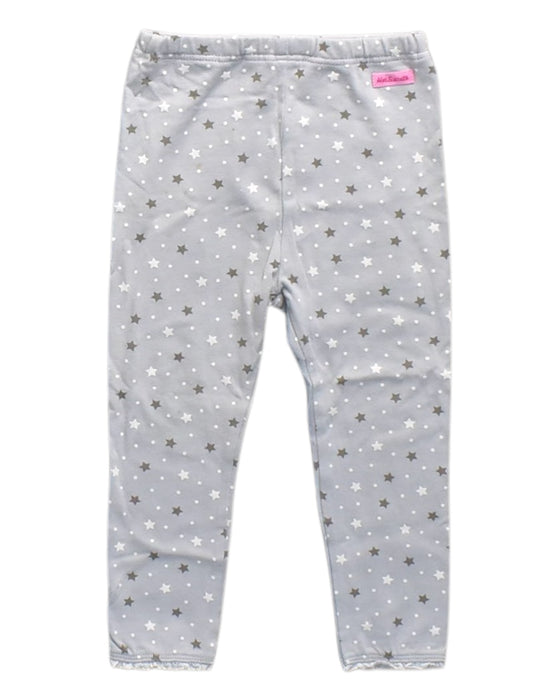 A Grey Leggings from Hot Biscuits  in size 3T for girl. (Front View)