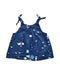 A Navy Sleeveless Tops from Country Road in size 3-6M for girl. (Back View)