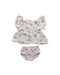 A Multicolour Shorts Sets from Angel Dear in size 3-6M for girl. (Front View)
