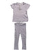 A Grey Leggings Sets from Jamie Kay in size 6-12M for neutral. (Front View)